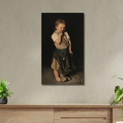 La Figlia Del Calzolaio Max Liebermann mlb85 quadro stampato su tela