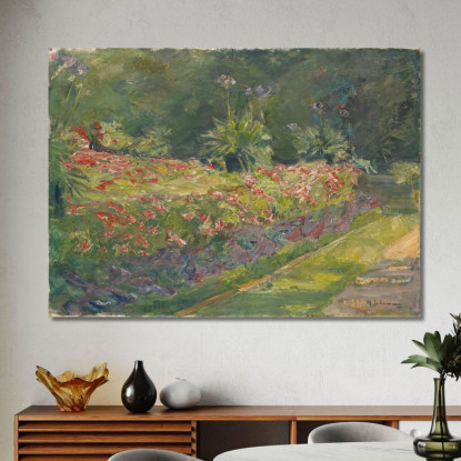 Il Giardino Al Wannsee A Berlino Max Liebermann mlb88 quadro stampato su tela