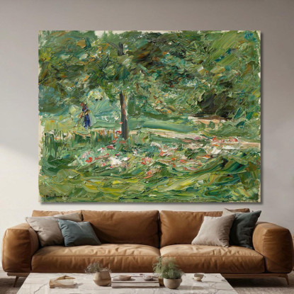 Giardino Del Wannsee Max Liebermann mlb96 quadro stampato su tela