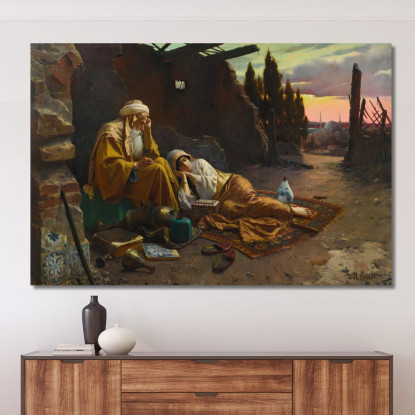 Una Nuova Alba Rudolf Ernst rer4 quadro stampato su tela