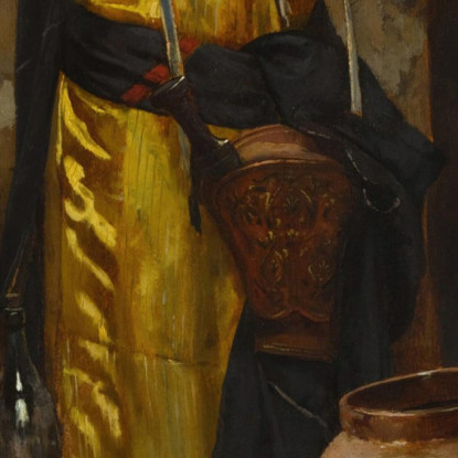 Una Bevanda Rinfrescante Rudolf Ernst rer6 quadro stampato su tela