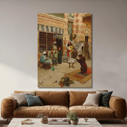 Uno Spettacolo Pomeridiano Rudolf Ernst rer11 quadro stampato su tela