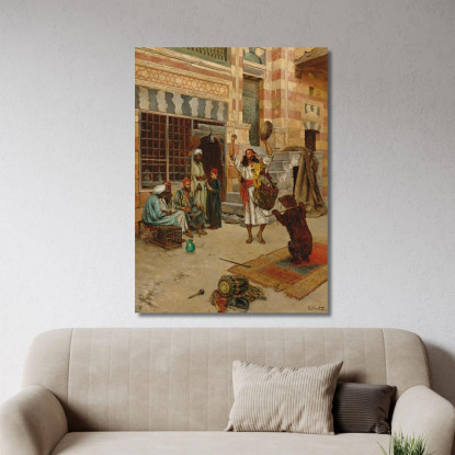 Uno Spettacolo Pomeridiano Rudolf Ernst rer11 quadro stampato su tela
