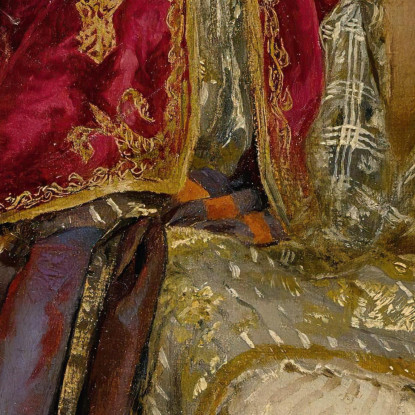 La Filatrice Rudolf Ernst rer25 quadro stampato su tela