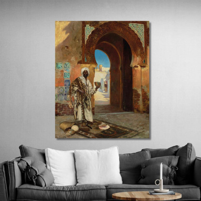 Il Mercante Di Conchiglie Rudolf Ernst rer27 quadro stampato su tela