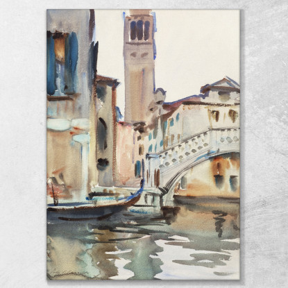 Un Ponte E Un Campanile Venezia John Singer Sargent jss1 quadro stampato su tela