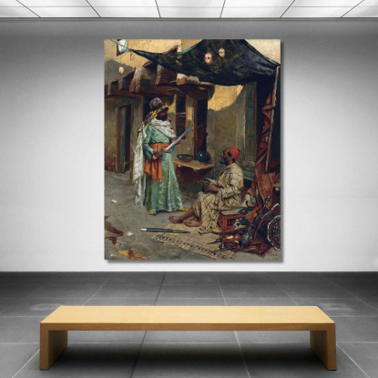 Il Mercante D'Armi Rudolf Ernst rer38 quadro stampato su tela
