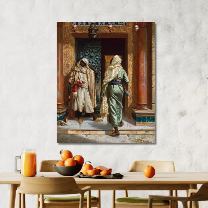 La Guardia Assopita Rudolf Ernst rer41 quadro stampato su tela