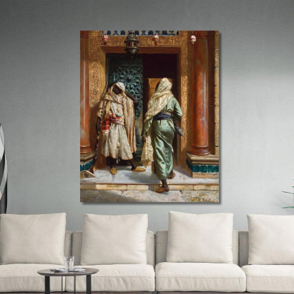 La Guardia Assopita Rudolf Ernst rer41 quadro stampato su tela
