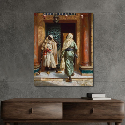 La Guardia Assopita Rudolf Ernst rer41 quadro stampato su tela