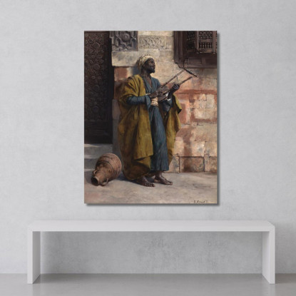 Il Musicista 2 Rudolf Ernst rer50 quadro stampato su tela