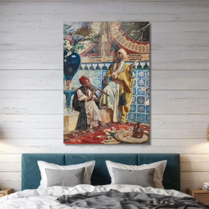 I Musicisti 2 Rudolf Ernst rer52 quadro stampato su tela