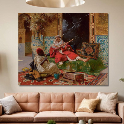 I Musicisti Rudolf Ernst rer53 quadro stampato su tela