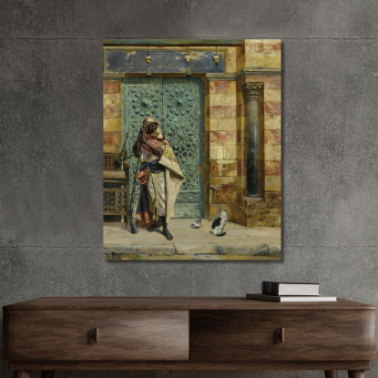 La Guardia Nubiana Rudolf Ernst rer57 quadro stampato su tela
