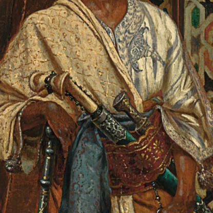 La Guardia Del Palazzo 2 Rudolf Ernst rer59 quadro stampato su tela