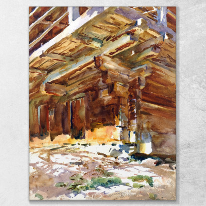 Abriès John Singer Sargent jss8 quadro stampato su tela