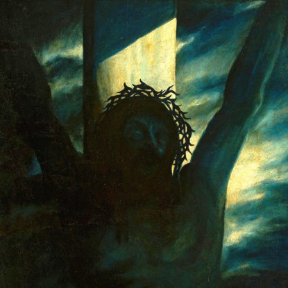 Cristo Sulla Croce Tadeusz Makowski tmk33 quadro stampato su tela