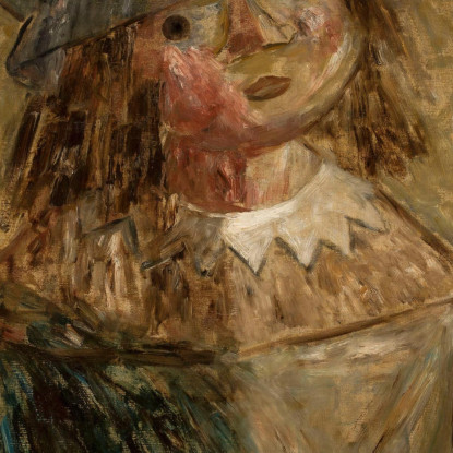 Bambina Con Cappello Tadeusz Makowski tmk46 quadro stampato su tela
