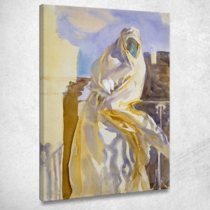 Donna Araba John Singer Sargent jss17 quadro stampato su tela