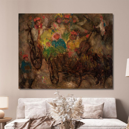 Matrimonio Di Cracovia Tadeusz Makowski tmk91 quadro stampato su tela