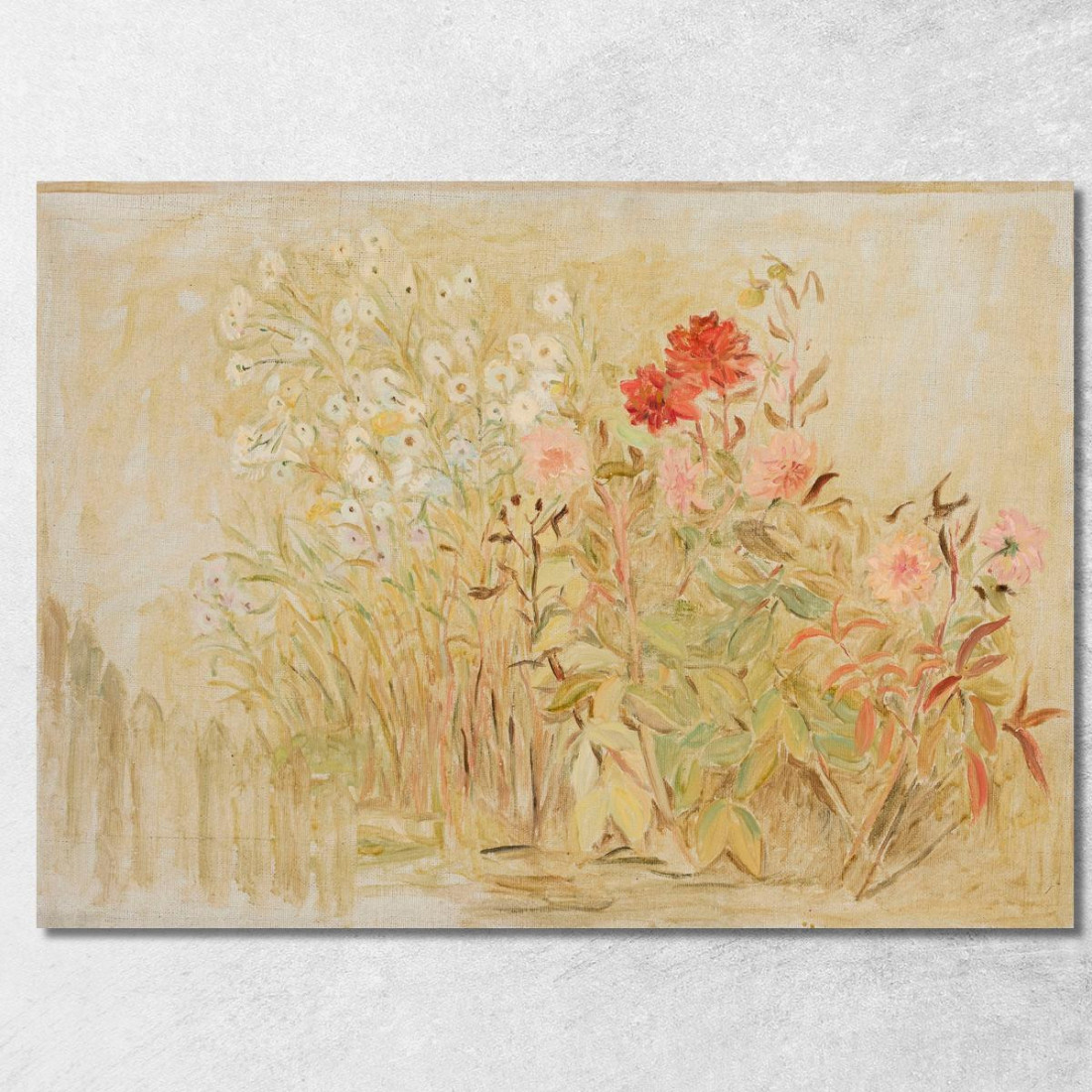 Piccolo Giardino Tadeusz Makowski tmk174 quadro stampato su tela
