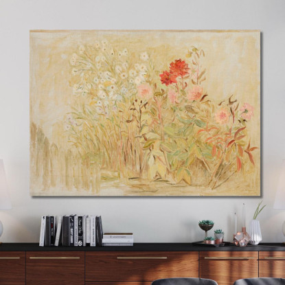 Piccolo Giardino Tadeusz Makowski tmk174 quadro stampato su tela