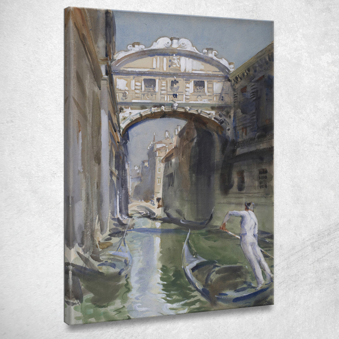 Ponte Dei Sospiri John Singer Sargent jss29 quadro stampato su tela Ponte Dei Sospiri John Singer Sargent jss29 quadro stampato su tela