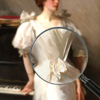Caterina Vlasto John Singer Sargent jss40 quadro stampato su tela