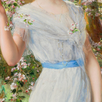 Fiori Di Ciliegio Emile Vernon evr6 quadro stampato su tela