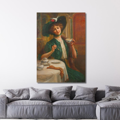 Stile E Grazia Emile Vernon evr13 quadro stampato su tela