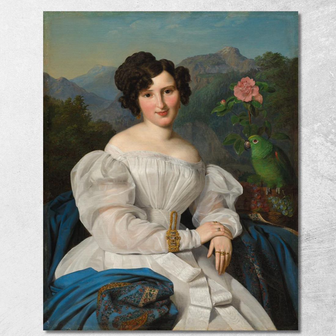 Contessa Széchenyi Ferdinand Georg Waldmüller fgw22 quadro stampato su tela Contessa Széchenyi Ferdinand Georg Waldmüller fgw22 quadro stampato su tela