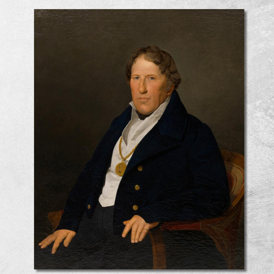 Il Maestro Di Nave Mathias Feldmüller Ferdinand Georg Waldmüller fgw34 quadro stampato su tela Il Maestro Di Nave Mathias Feldmüller Ferdinand Georg Waldmüller fgw34 quadro stampato su tela