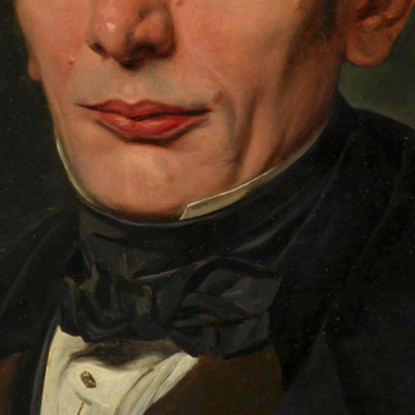 Signor Von Bartsch Ferdinand Georg Waldmüller fgw66 quadro stampato su tela