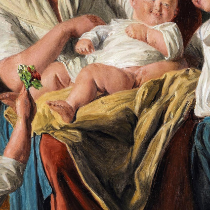 Fortuna Materna Ferdinand Georg Waldmüller fgw81 quadro stampato su tela