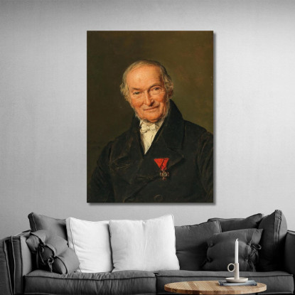 Ritratto Di Franz Benoit Ferdinand Georg Waldmüller fgw87 quadro stampato su tela