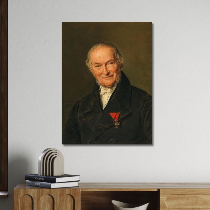 Ritratto Di Franz Benoit Ferdinand Georg Waldmüller fgw87 quadro stampato su tela