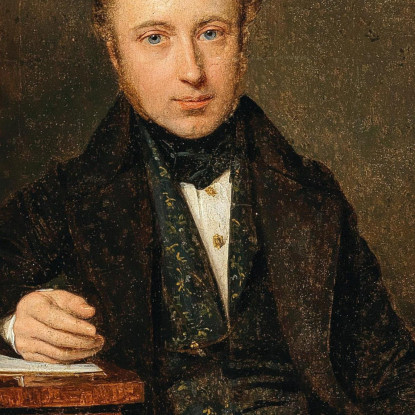 Ritratto Di Josef Von Stadler Ferdinand Georg Waldmüller fgw89 quadro stampato su tela