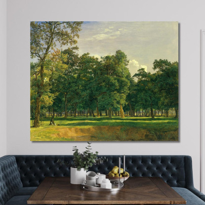 Paesaggio Del Prater Ferdinand Georg Waldmüller fgw91 quadro stampato su tela