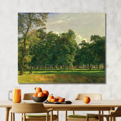 Paesaggio Del Prater Ferdinand Georg Waldmüller fgw91 quadro stampato su tela