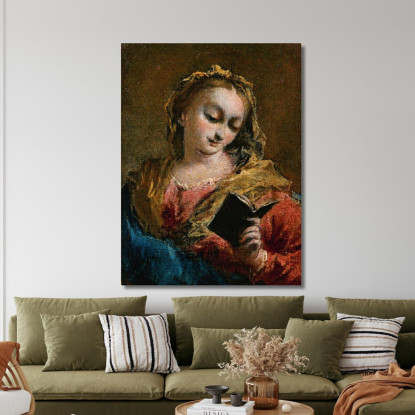 La Madonna Annunciata Francesco Guardi fgr30 quadro stampato su tela