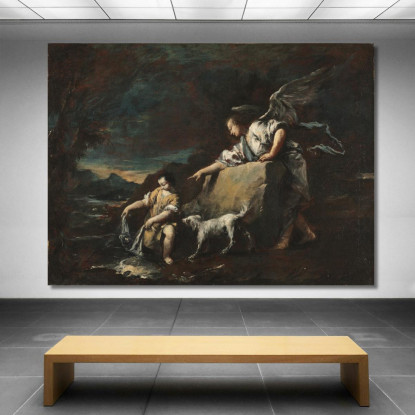 Tobia E L’Angelo Francesco Guardi fgr39 quadro stampato su tela