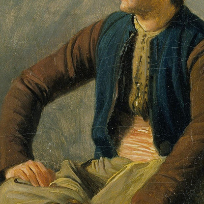 Un Mercante Orientale Horace Vernet hvr5 quadro stampato su tela