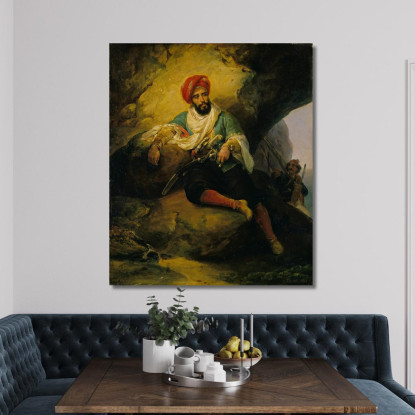 Corrado Il Corsaro Horace Vernet hvr10 quadro stampato su tela