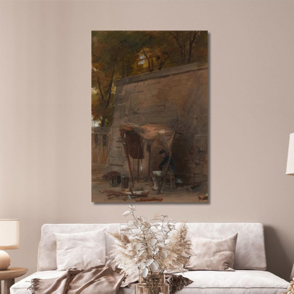 Soldato 30 Giugno 1871 Isidore Pils ipl22 quadro stampato su tela