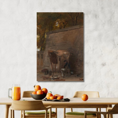 Soldato 30 Giugno 1871 Isidore Pils ipl22 quadro stampato su tela