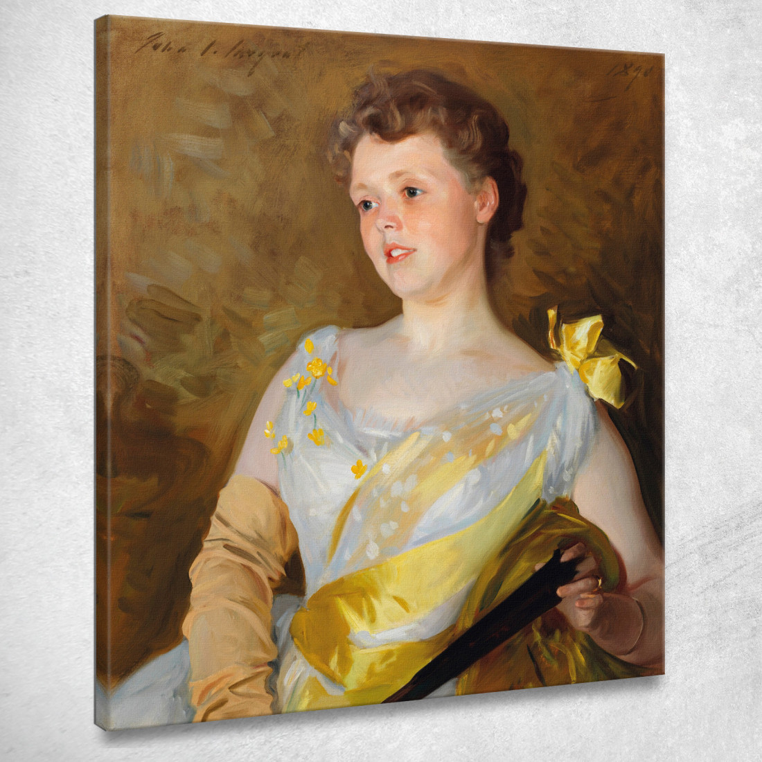 Firenze Addicks John Singer Sargent jss77 quadro stampato su tela Firenze Addicks John Singer Sargent jss77 quadro stampato su tela