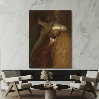 Un Raggio Di Sole John White Alexander jwa1 quadro stampato su tela