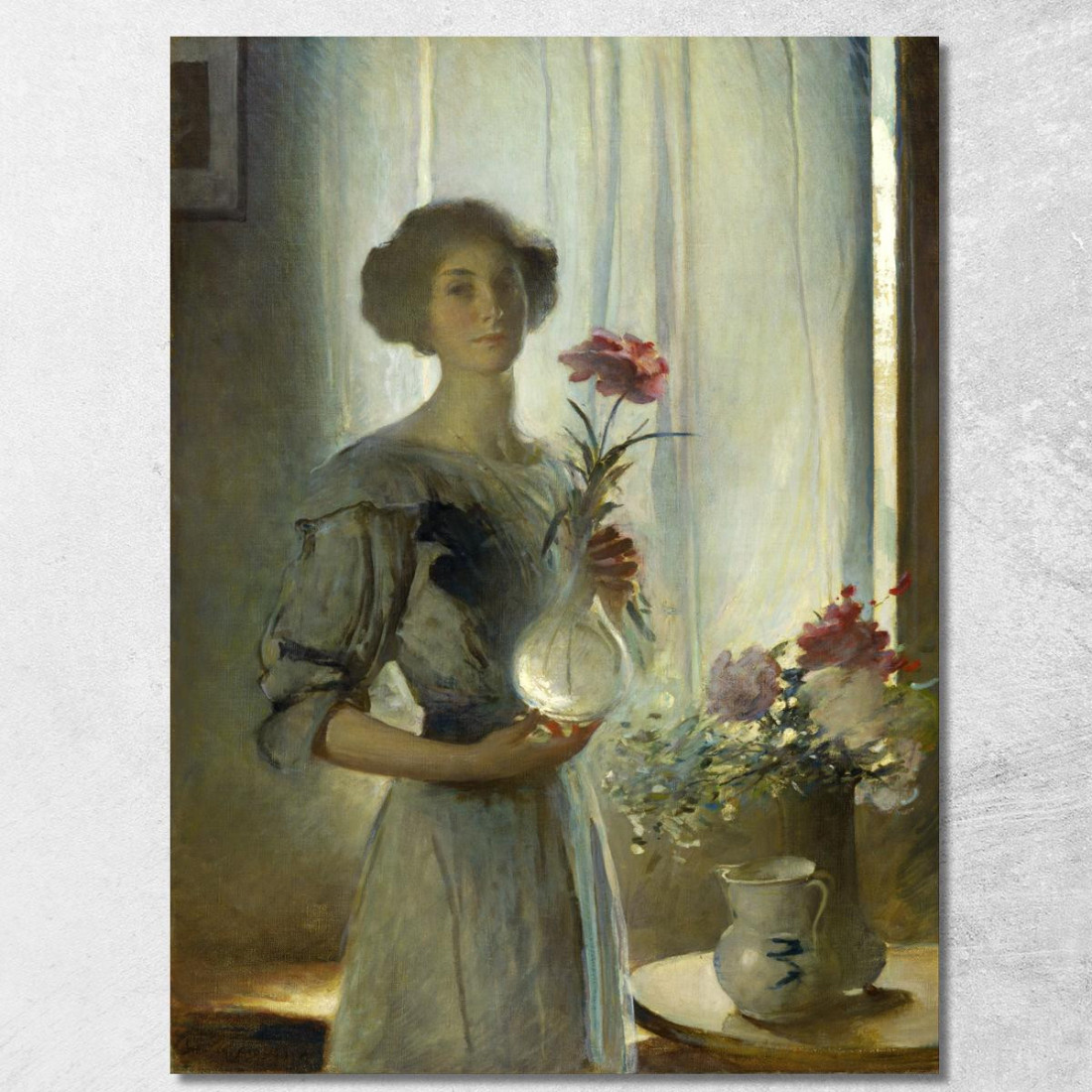 Giugno John White Alexander jwa8 quadro stampato su tela Giugno John White Alexander jwa8 quadro stampato su tela