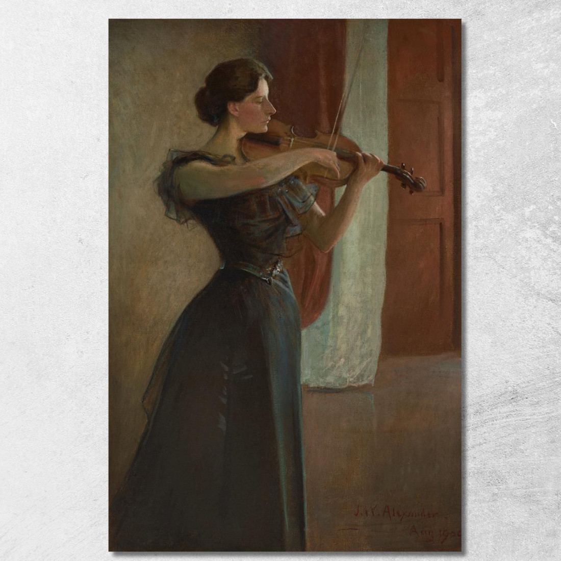 Ritratto Di Kathleen Cowan John White Alexander jwa15 quadro stampato su tela Ritratto Di Kathleen Cowan John White Alexander jwa15 quadro stampato su tela
