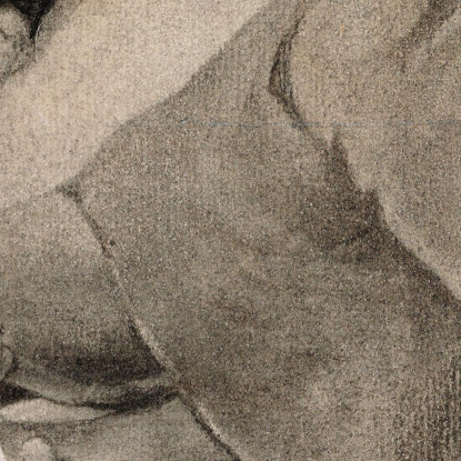 Silhouette Di Una Giovane Ragazza John White Alexander jwa21 quadro stampato su tela